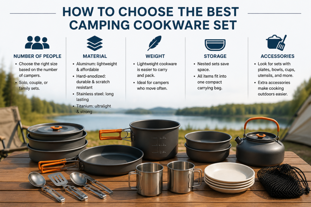 How to choose the best camping cookware set for car camping